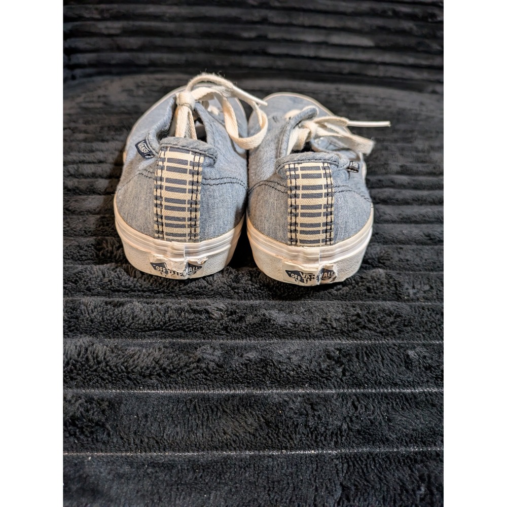 Vans Authentic Lo Pro Grey Jersey Canvas Sneakers US Womens 5.0 TB4R